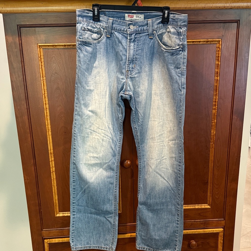 Classic Blue Straight Men's Jeans